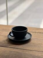 Taza Onix Zen – taza de té con platito 150 ml - Image 3