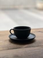 Taza Onix Zen – taza de té con platito 150 ml