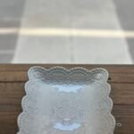 Bandeja porcelana lirio