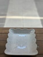 Bandeja porcelana lirio