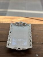 Bandeja de porcelana moño
