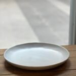 Fuente de porcelana con diseño