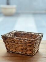 Panera rectangular de fibra natural 22x16 cm - Image 2