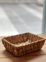 Panera rectangular de fibra natural 20x6 cm - Image 2