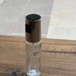 Aceitera de vidrio cónica con rociador