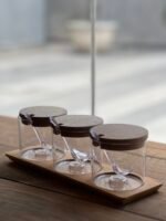 Set x3 recipientes redondos con bandeja - Image 2