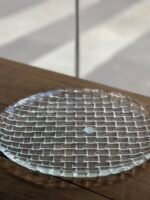 Bandeja de vidrio diseño distintivo