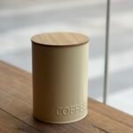 Lata Redonda Tapa Bamboo Coffee