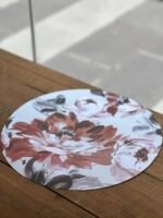 Set x24 Platos Bloom – Papeles de Flores Circulares