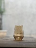 Set x6 vaso Cienna vidrio ámbar - Image 3