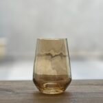 Set x6 vaso Cienna vidrio ámbar