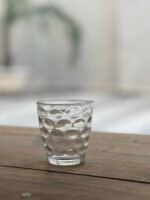 Vaso burbuja de vidrio transparente 200 ml