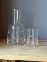 Jarra de Agua de Noche con Vaso – Transparente - Image 4