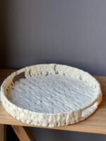 Bandeja Circular Vinch White 25 x 5 cm - Image 3