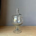 Caramelera Transparente de Vidrio – 23 cm