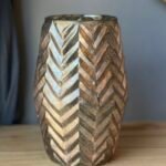 Florero Arrow Gold Rose