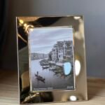 Portarretrato Plateado 13x18 cm