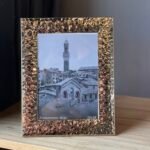 Portarretrato Plateado Burbuja 13x18 cm