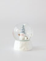 Bola de Nieve Navideña Duende Azul – 8 x 8 x 11 cm