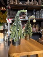 Árbol de Navidad Plateado 15×15×30 cm