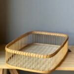 Bandeja Rectangular de Bambú 40 x 25 cm