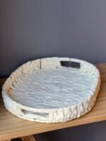 Bandeja ovalada Vinh White - Image 4