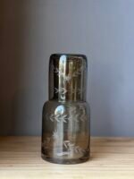 Jarra de Agua de Noche con Vaso – Color Gris - Image 2