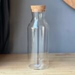 Botella de Borosilicato con Tapa de Corcho – 1200 ml
