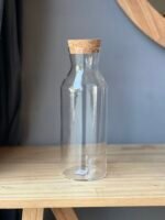 Botella de Borosilicato con Tapa de Corcho – 1200 ml