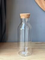 Botella de Borosilicato con Tapa de Corcho – 1200 ml - Image 2