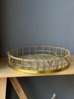 Bandeja Jaipur Circular – Madera y Hierro - Image 3