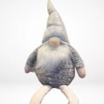 Gnomos Navideños de Peluche – Color Plateado