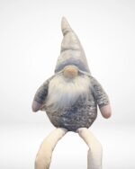 Gnomos Navideños de Peluche – Color Plateado