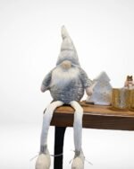 Gnomos Navideños de Peluche – Color Plateado - Image 2