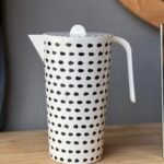 Jarra de Fibra de Bamboo con Tapa – Línea Dots