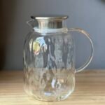 Jarra Burbuja de Vidrio con Tapa Hermética – 1800 ml