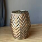 Florero Arrow Gold Rose