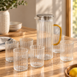 Set Ania x 7 – Jarra 1100 ml + 6 Vasos 300 ml